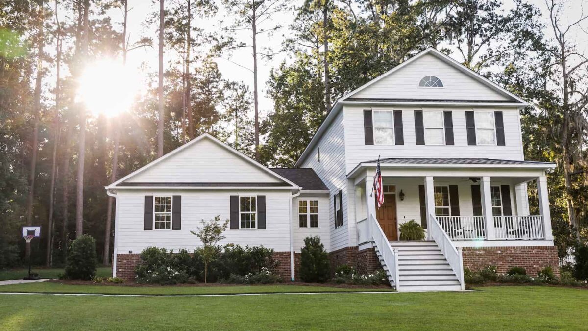 Nice home lawn with no weeds